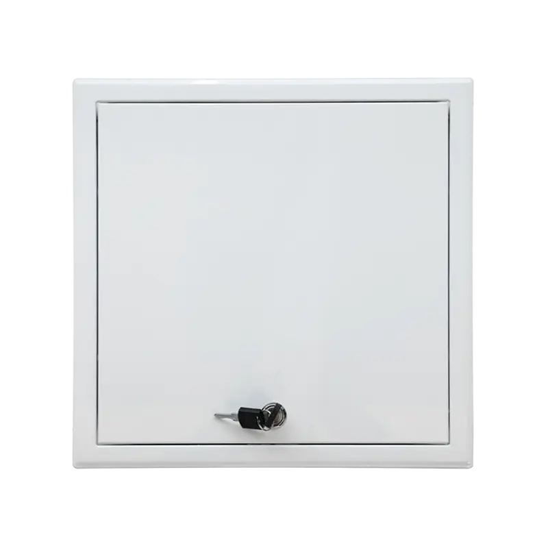 SS-AP210 แผงเข้าเหล็กพร้อมกุญแจล็อค